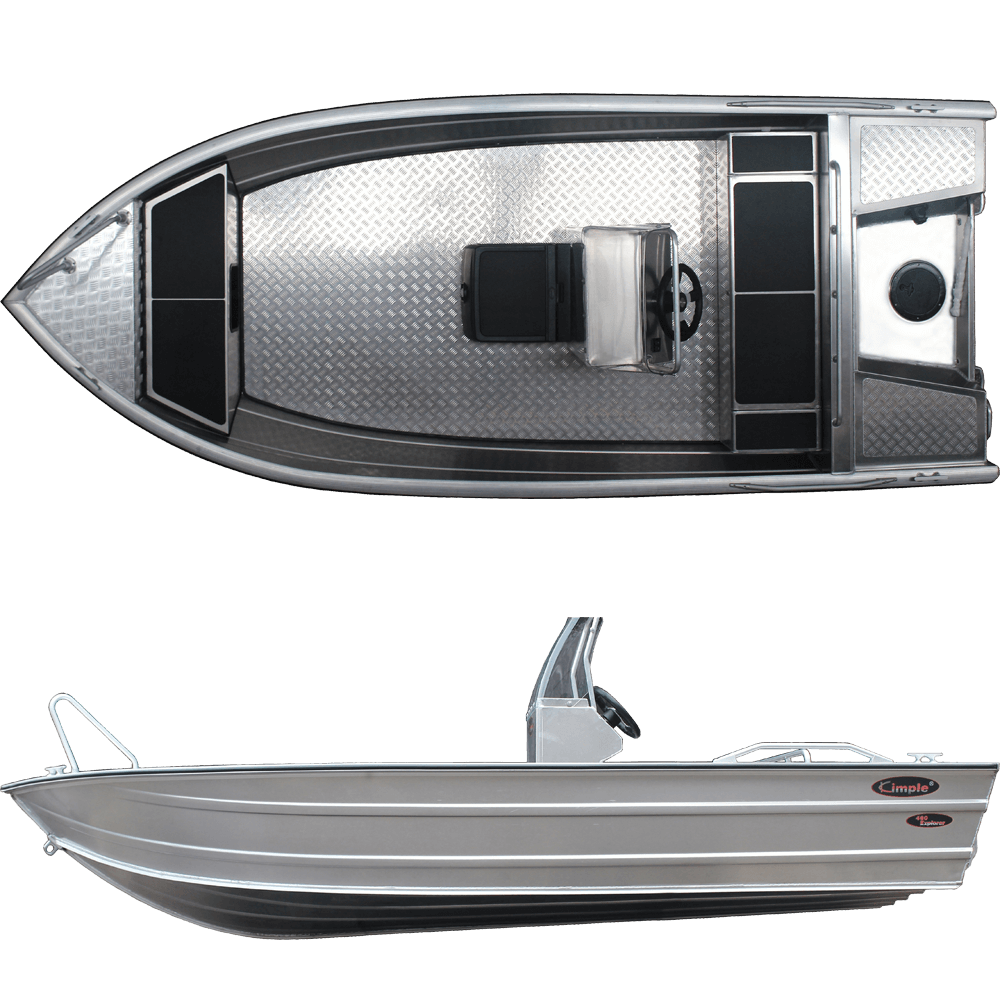 Aluminiumsbåt Kimple 370 Trout