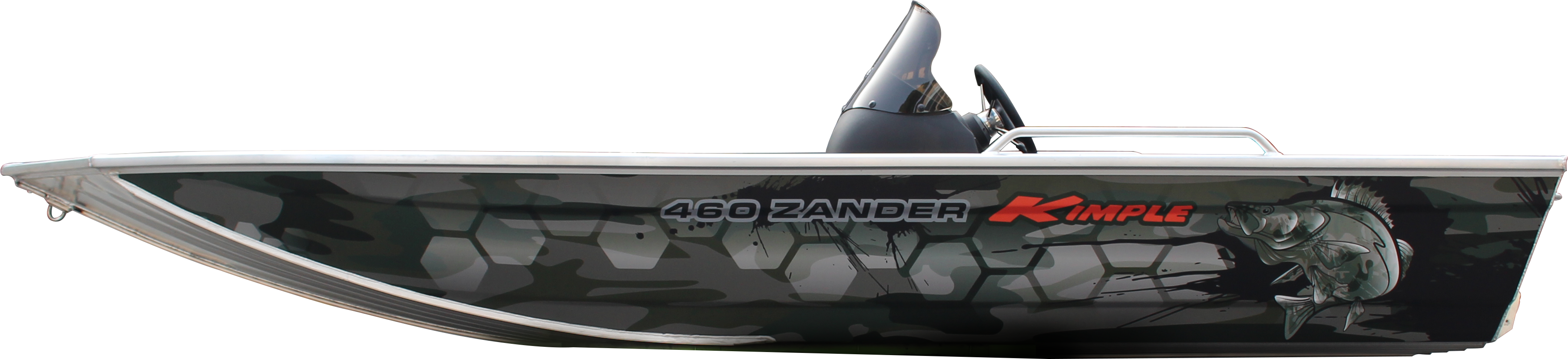 Aluminiumsbåt Viking 440 med konsoll